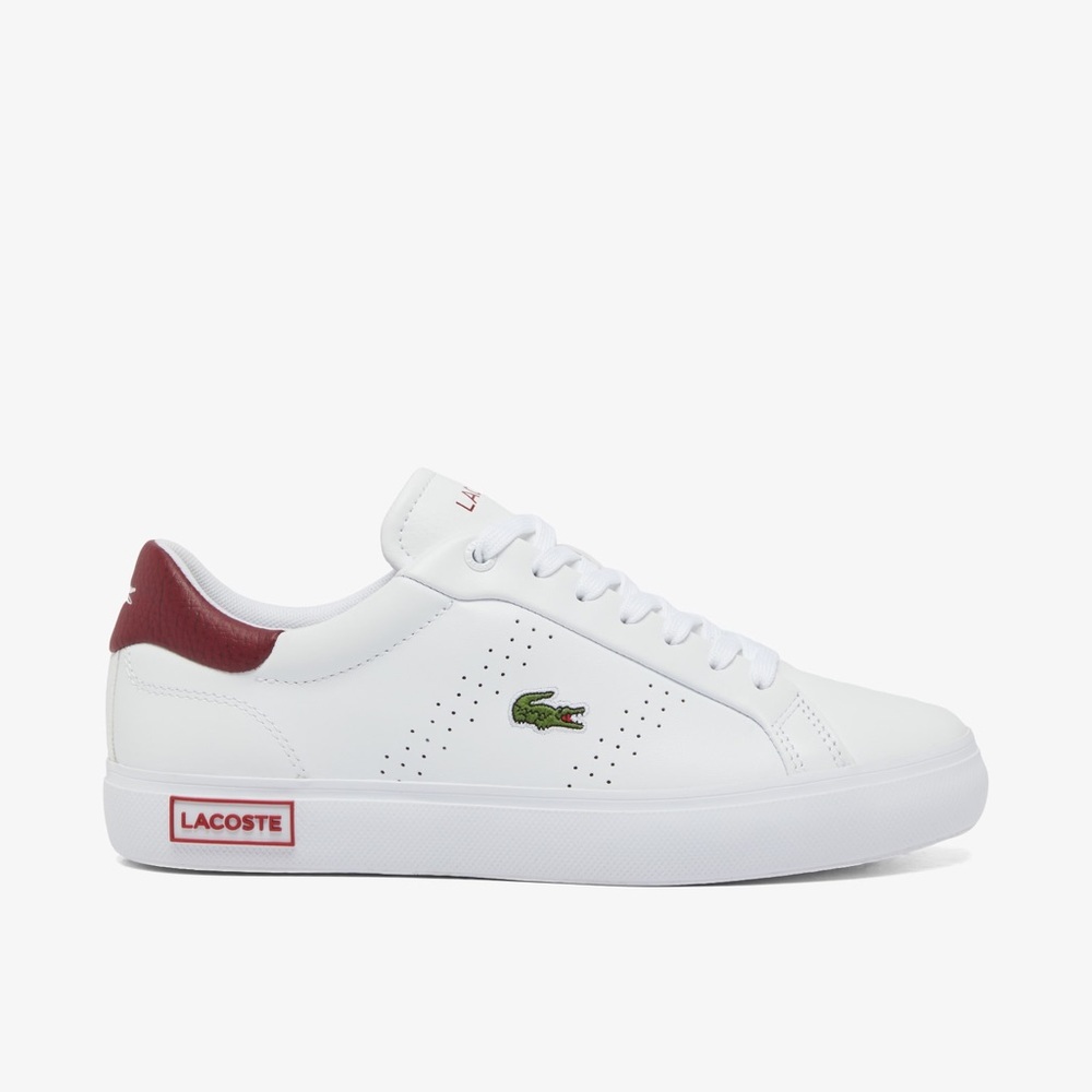 NWT Women's Powercourt 2.0 Contrasted Leather Sneakers size 8